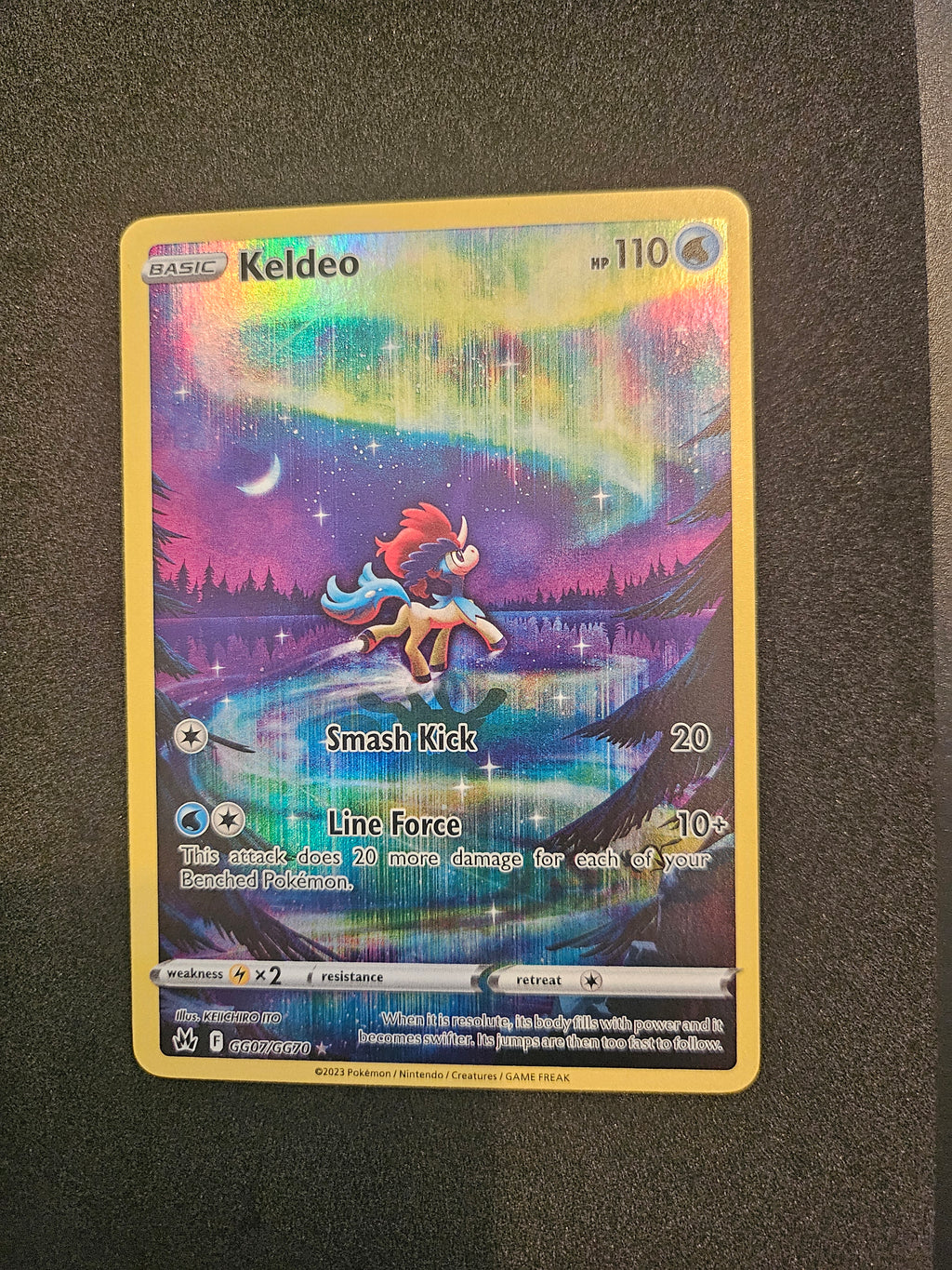 Keldeo GG07/GG70